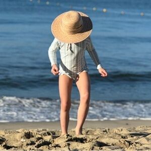 MINNOW x Sister Parish Striped Swimsuit